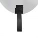 Espelho Funcional Hook Preto Retangular Com Corino Preto  60x40 cm Oval 