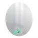 Espelho Funcional Hook Verde 50 cm Redondo 