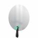 Espelho Funcional Hook Verde Alça Preta 50 Cm Redondo