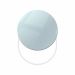 Espelho Funcional Pratic Circle Branco 65x55cm Redondo 