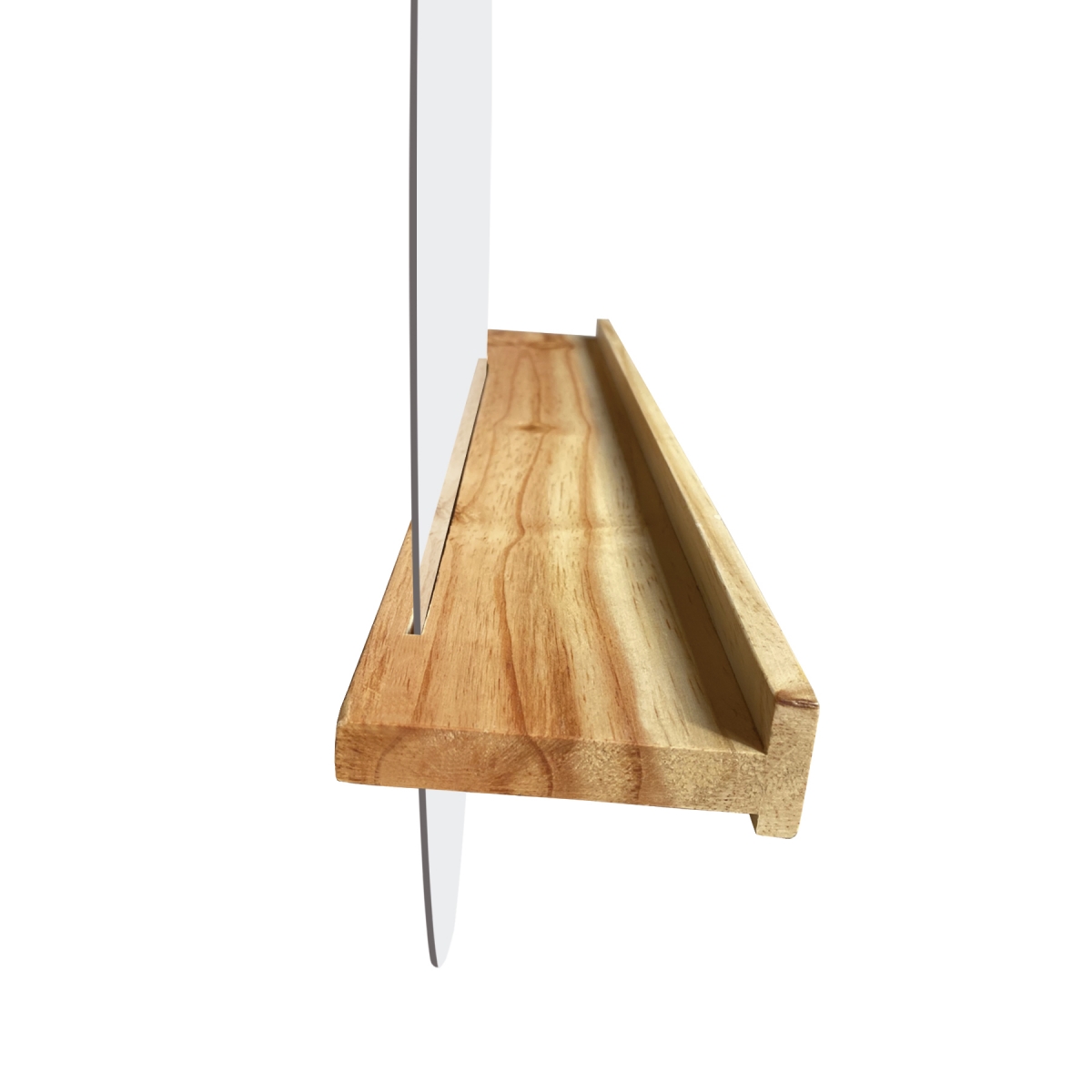 Espelho Funcional Shelf Pinus 66x52cm Orgânico G 