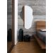 Espelho Multiuso Lapidado Pendurador 110x63cm Orgânico 
