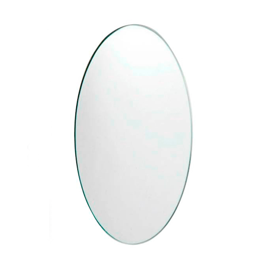 Espelho Multiuso Lapidado Pendurador 130x60 cm Oval 