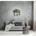 Espelho Multiuso Lapidado Pendurador Led Branco 100x70cm Orgânico GG 