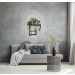 Espelho Multiuso Lapidado Pendurador Led Branco 100x70cm Orgânico GG 