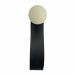 Gancho Branco Com Courino Preto 4 Cm