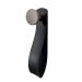 Gancho Corten Com Courino Preto 4 Cm