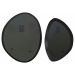 Kit Espelho Decorativo Orgânico Preto 29x44cm e 43x58cm Epm 