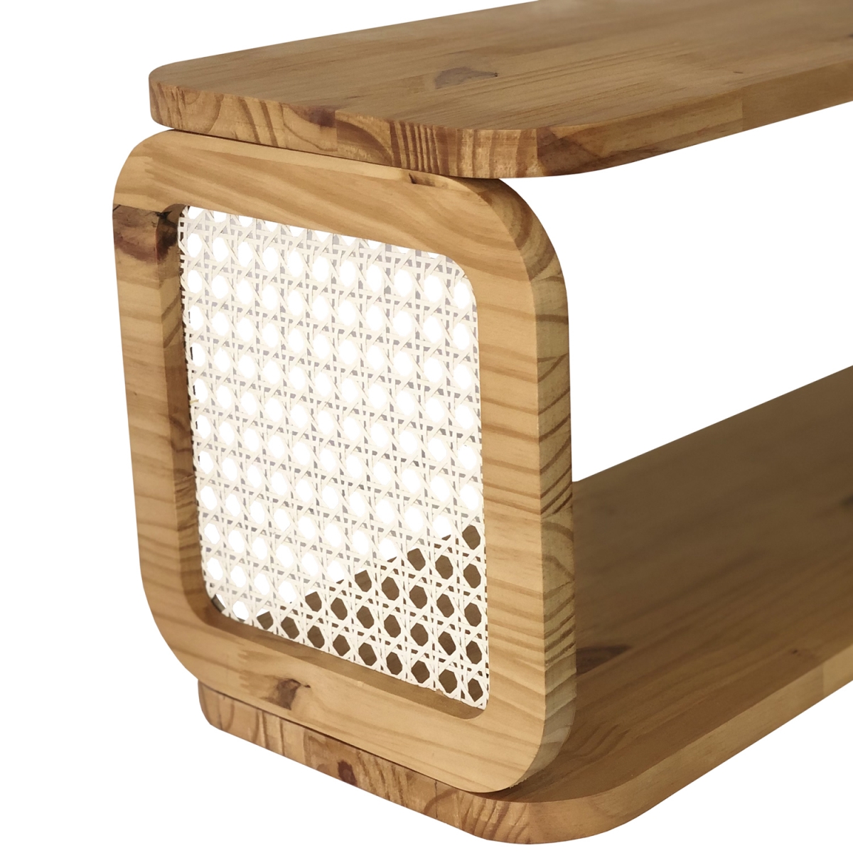 Nicho Decorativo Mariah Pinus 25x65cm 