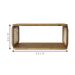 Nicho Decorativo Mariah Pinus 25x65cm 