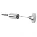 Pendurador Gancho Multiuso Aluminio Cromado 4 cm Redondo 