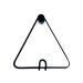 Pendurador Gancho Wire Minimals Polygon Preto 14x15 cm 