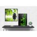 Quadro Decorativo Barcelona  Verde &amp; Gotas Vd 50x70 cm 