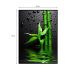 Quadro Decorativo Barcelona  Verde &amp; Gotas Vd 50x70 cm 