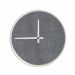 Relógio Decorativo Round Branco Mostrador Cinzell Ponteiro Branco 30 Cm Diâmetro