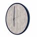 Relógio Decorativo Round Preto Mostrador Metropolitan Ponteiro Preto 50 Cm Diâmetro