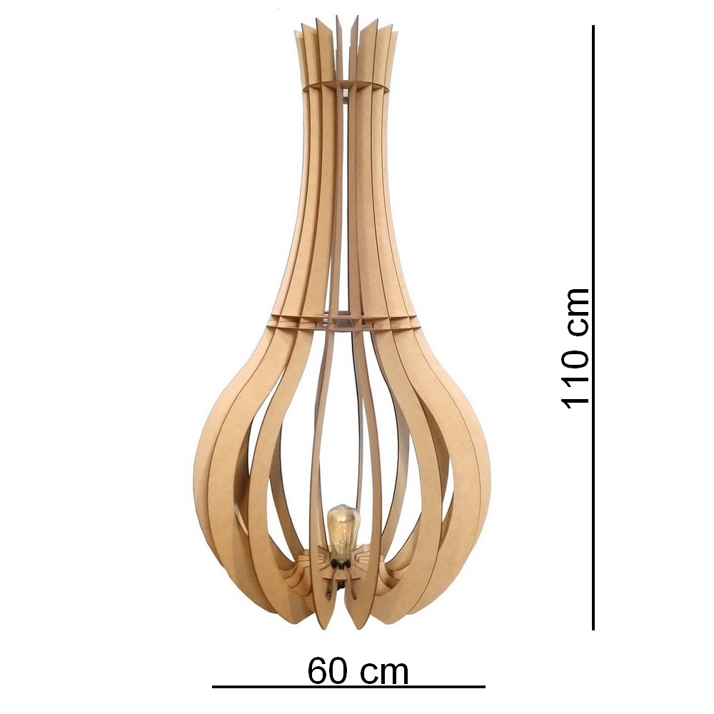 Luminária de Chão Capadócia Master Cru 110