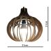 Lustre Luminária Pendente de Madeira MDF Ana Maria Braga