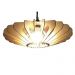 Lustre Luminária Pendente de Madeira MDF Mod. OVNI
