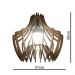 Lustre Luminária Pendente de Madeira MDF Mod. Spider