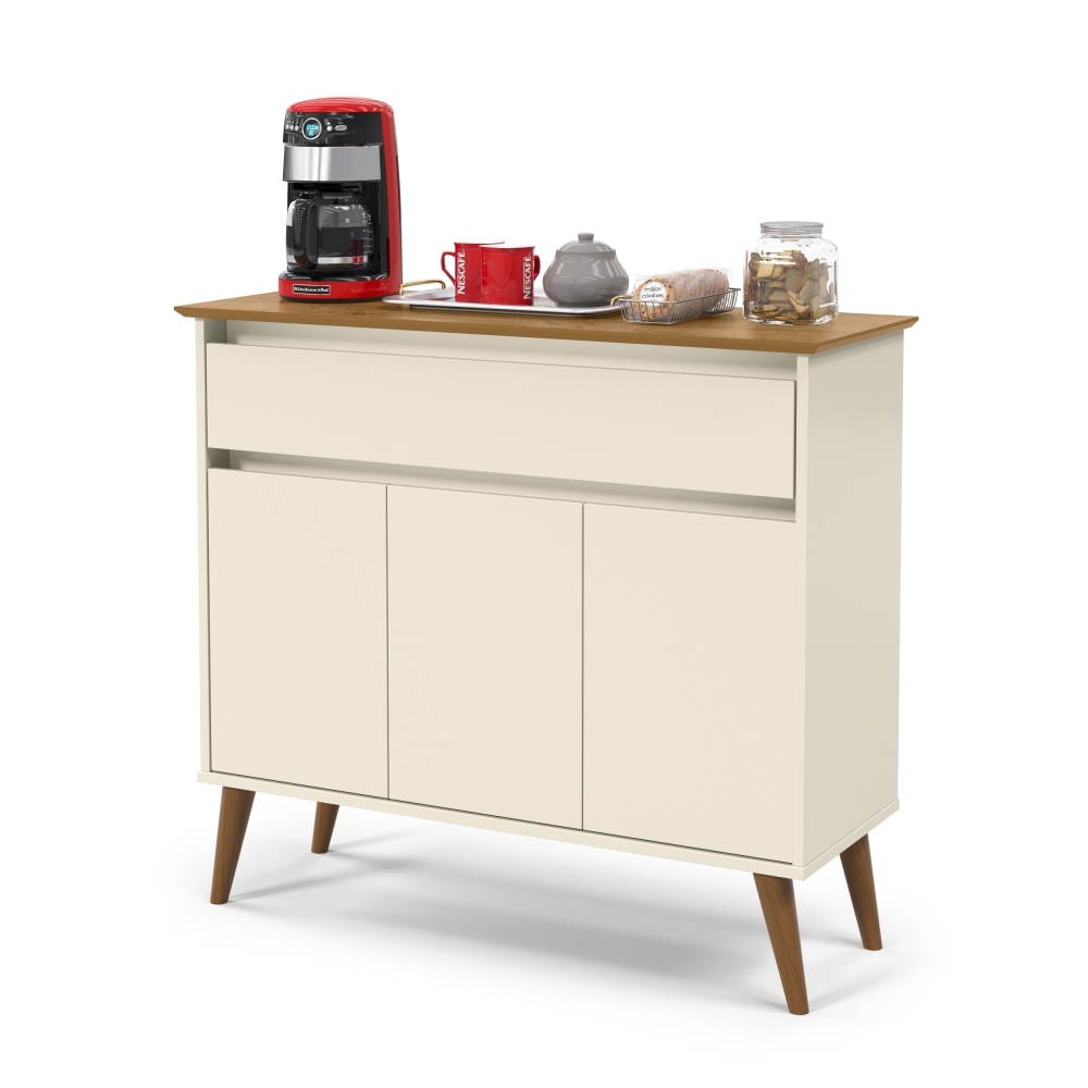 Aparador Buffet Marrocos Off White Freijo