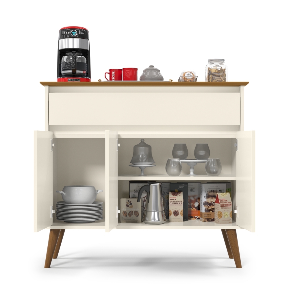 Aparador Buffet Marrocos Off White Freijo