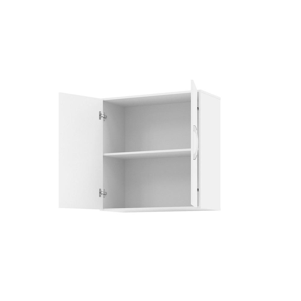 Armário Aéreo 2 Portas - Branco - EJ Móveis