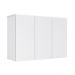 Armário Aéreo Aliex 03 Portas Branco