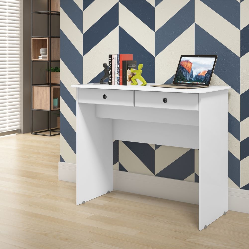 Conjunto de 2 Escrivaninhas Saturno Branco