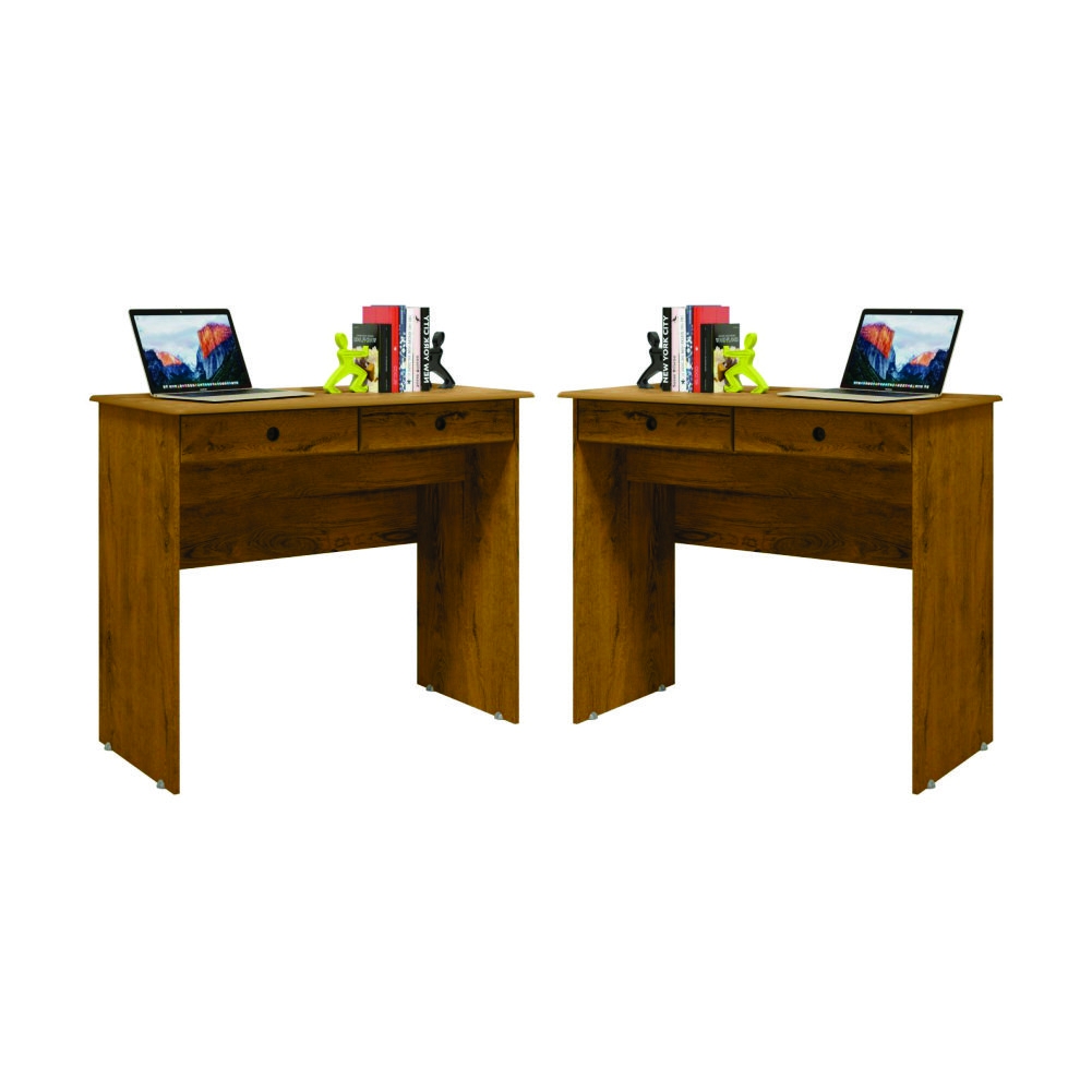 Conjunto de 2 Escrivaninhas Saturno Freijo