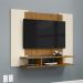 Estante Painel EJ Moderno TV 22 32 40 42 47 48 Polegadas Sala Quarto Pequeno – Off White/Freijó – RPM