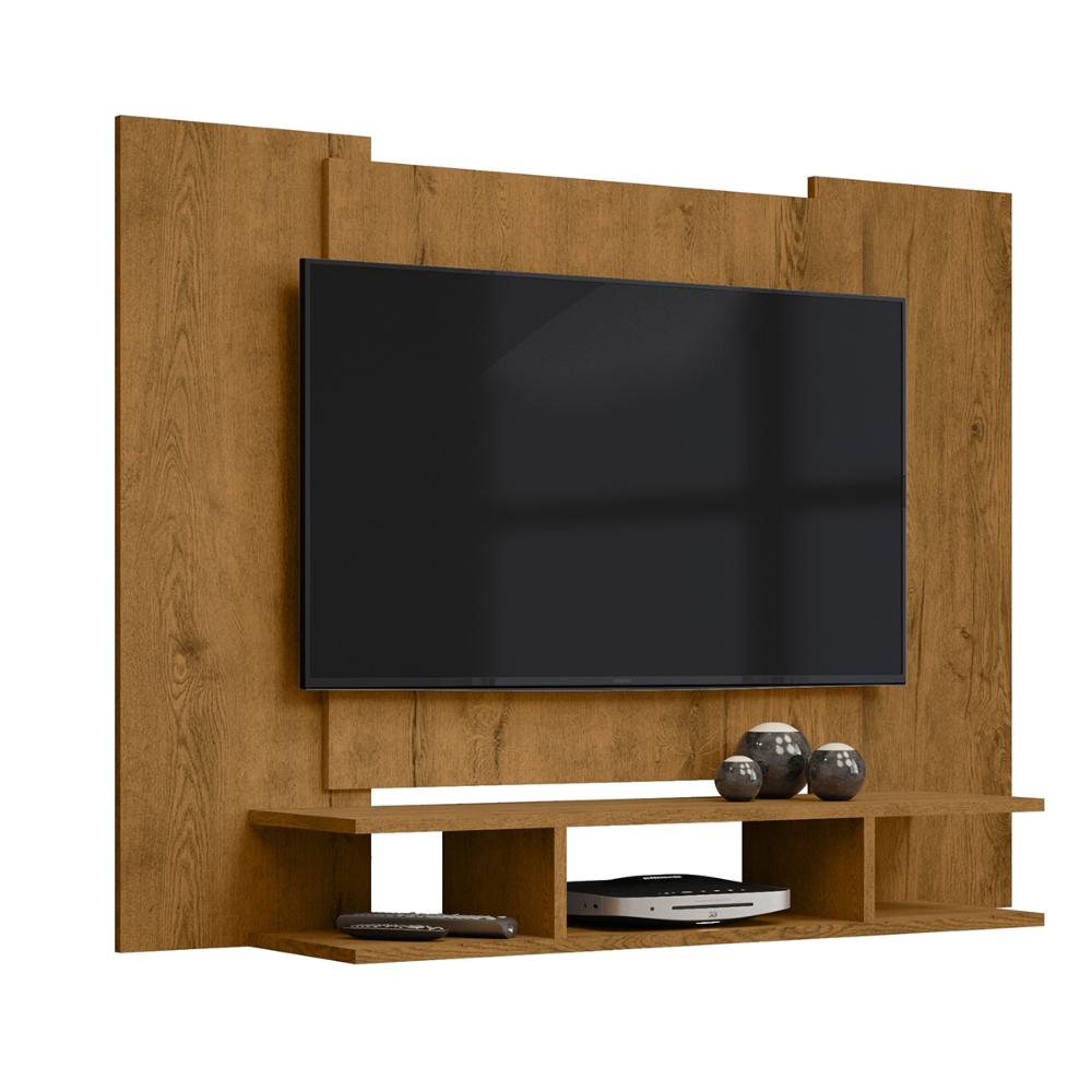 Estante Painel com Nichos EJ TV 22 32 40 42 47 48 Polegadas Organização Sala Quarto Pequeno – Freijó – RPM