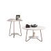 Jogo de Mesa Centro e Lateral Home Branco
