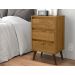 Kit de 2 Mesas de Cabeceira Alecrim Retrô Freijo