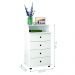 Kit de 2 Mesas de Cabeceira Lux ll Branco