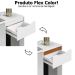 Mesa Escrivaninha 1 Gaveta com Suporte para CPU Flop Branco