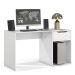 Mesa Escrivaninha 1 Gaveta com Suporte para CPU Flop Branco