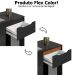 Mesa Escrivaninha 1 Gaveta com Suporte para CPU Flop Preto