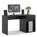 Mesa Escrivaninha 1 Gaveta com Suporte para CPU Flop Preto