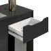 Mesa Escrivaninha 1 Gaveta com Suporte para CPU Flop Preto