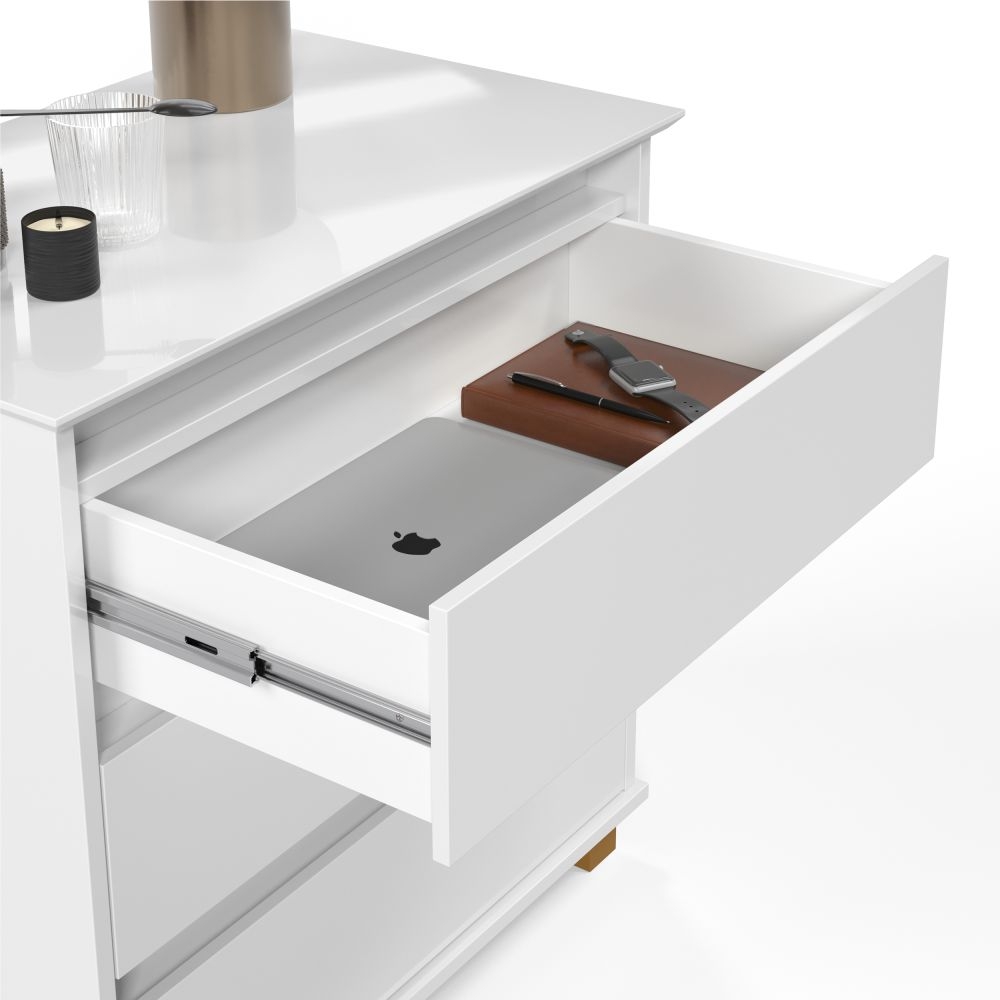 Mesa de Cabeceira Alana Branco