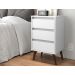Mesa de Cabeceira Alecrim Retrô Branco