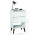 Mesa de Cabeceira Bosquin Branco