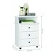 Mesa de Cabeceira Kansas Branco