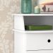 Mesa de Cabeceira Luxo II com 4 Gavetas - Branco - EJ Móveis