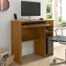 Mesa de Computador Gamer Suporte Teclado CPU Escrivaninha com Gaveta Nicho Quarto Escritório – Viena - Freijó -RPM