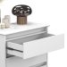 Mini Cômoda para Quarto 3 Gavetas Prisma Branco