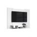 Painel para TV Ebano Branco