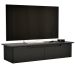 Rack Aparador Suspenso Flex com 2 Portas Flop Preto