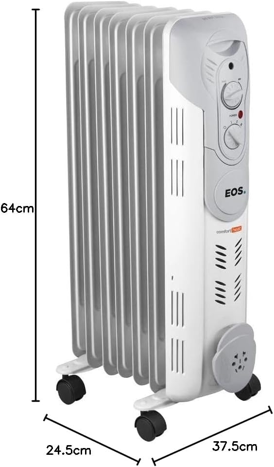 Aquecedor Elétrico a Óleo EOS Comfort Heat 1500W 110V